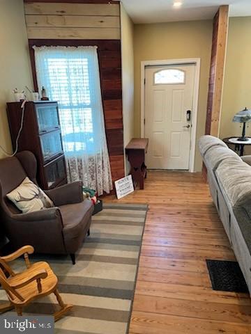 interior space featuring light hardwood / wood-style floors