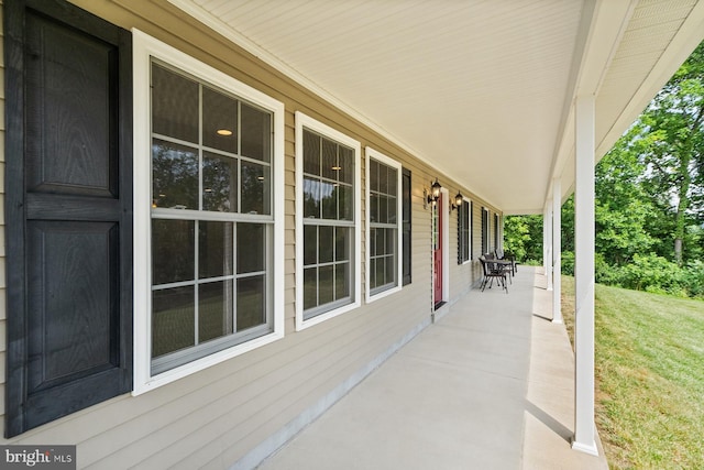 view of patio