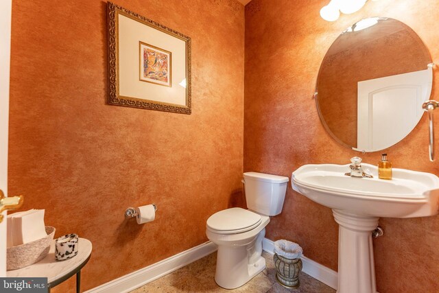 bathroom with toilet