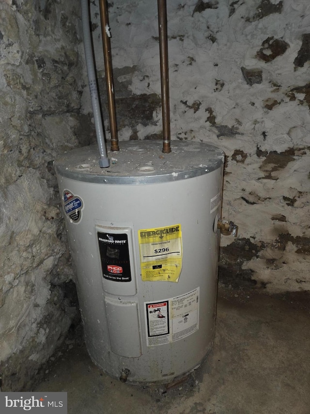 utilities featuring water heater