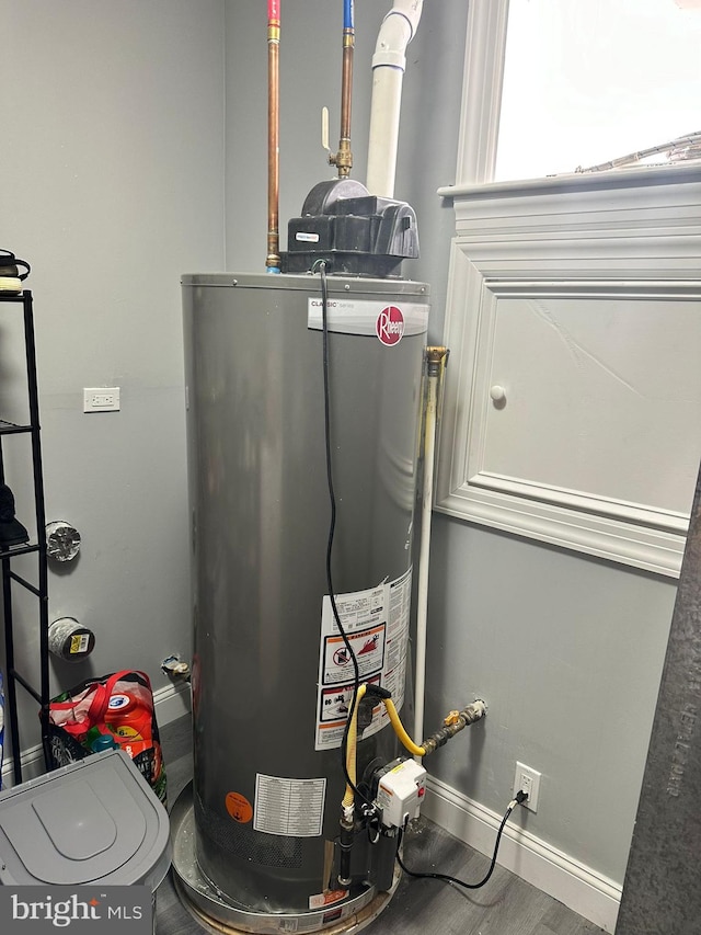 utilities with gas water heater