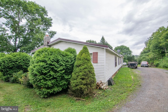 view of home's exterior