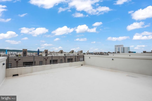 view of patio / terrace featuring a balcony