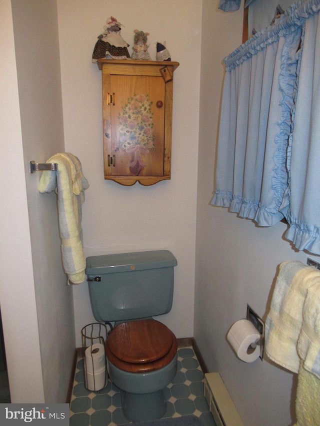 bathroom with toilet