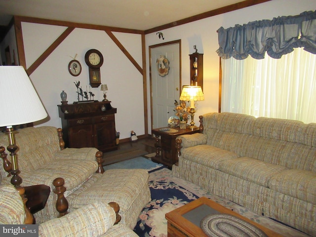 view of living room