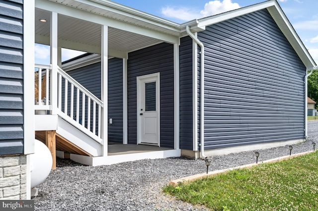 view of property entrance