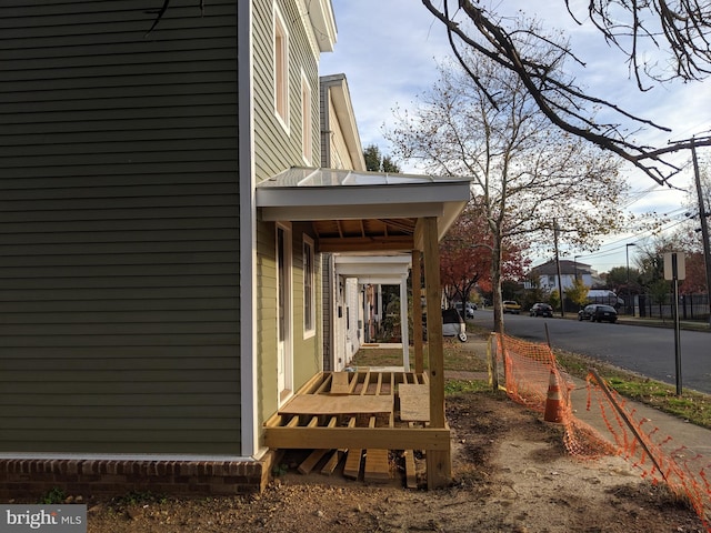 view of home's exterior