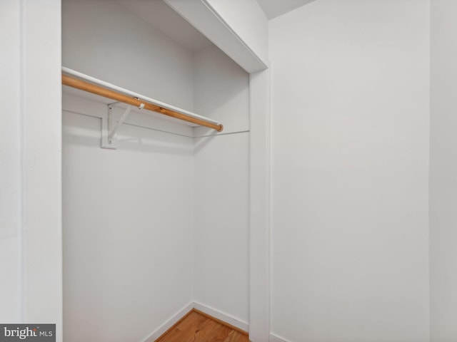 view of closet