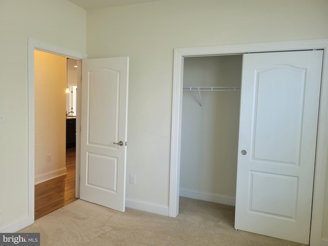 view of closet