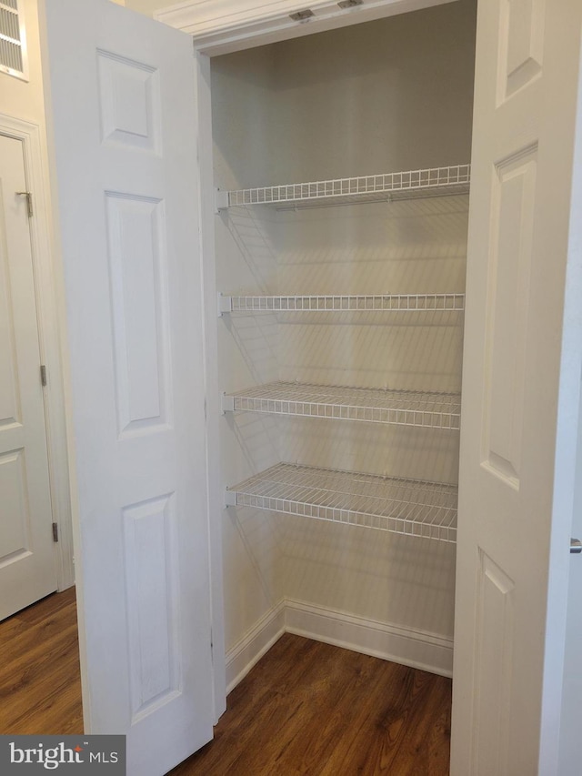 view of pantry