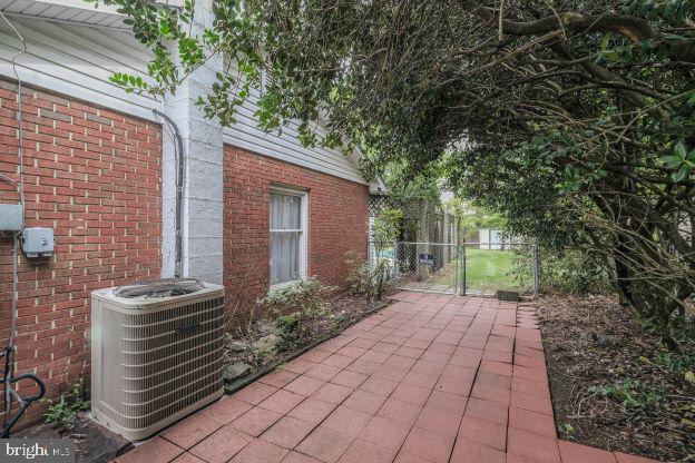 view of patio / terrace featuring central AC unit