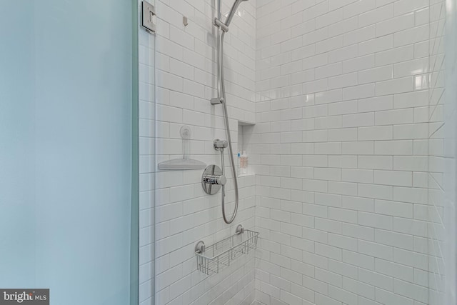 57 N St NW Unit 433, Washington, DC 20001 - bathroom featuring a tile shower