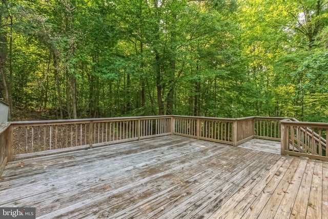 view of deck