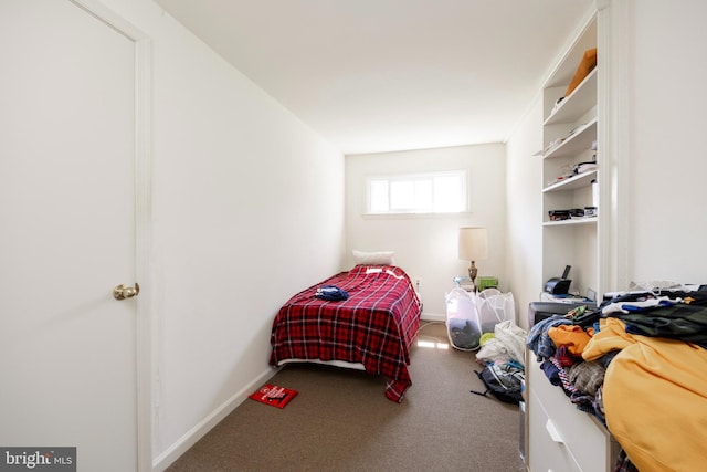 bedroom featuring carpet floors