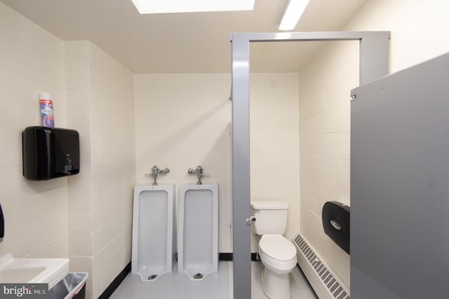 bathroom featuring toilet