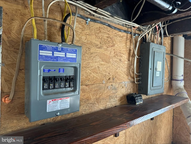 utilities with electric panel