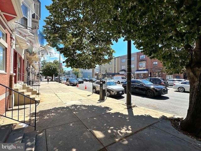 view of street