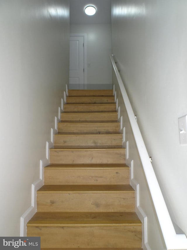 view of stairs