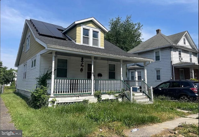 view of front of house featuring a porch