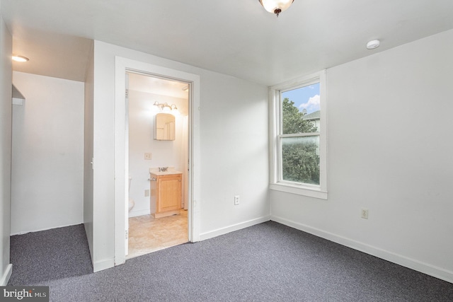 28 N 4th St, Steelton, PA 17113 - unfurnished bedroom featuring carpet floors and ensuite bathroom