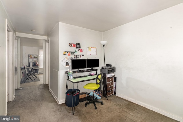 28 N 4th St, Steelton, PA 17113 - office area featuring carpet floors