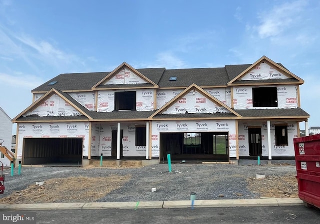 view of property under construction