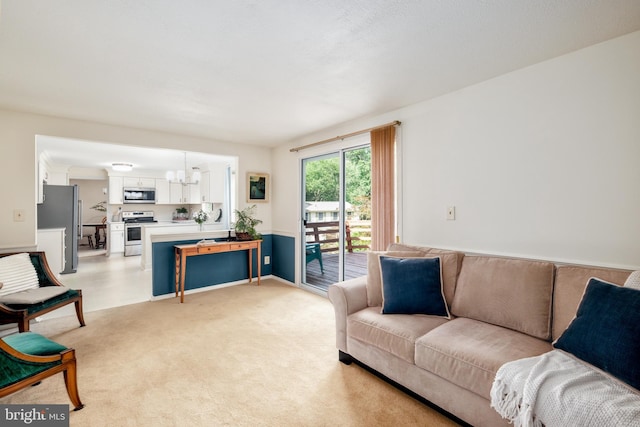 10712 Freds Oak Ct, Burke, VA 22015 - living room featuring a chandelier