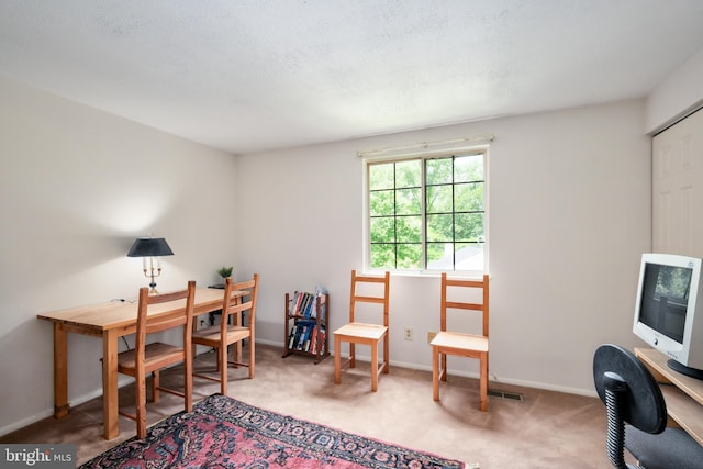 10712 Freds Oak Ct, Burke, VA 22015 - home office with carpet and baseboards