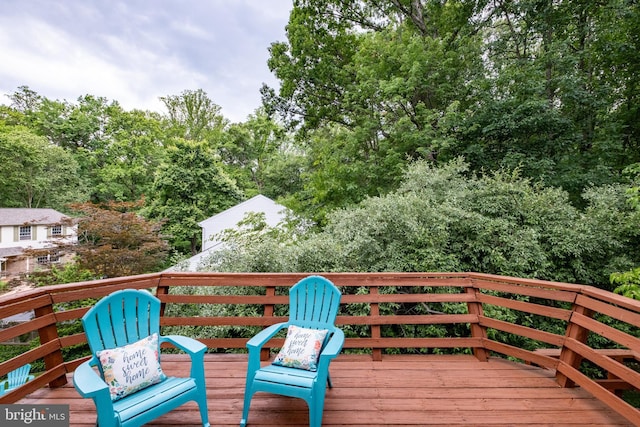 10712 Freds Oak Ct, Burke, VA 22015 - view of deck