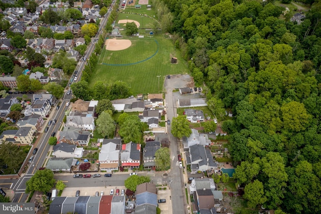 bird's eye view