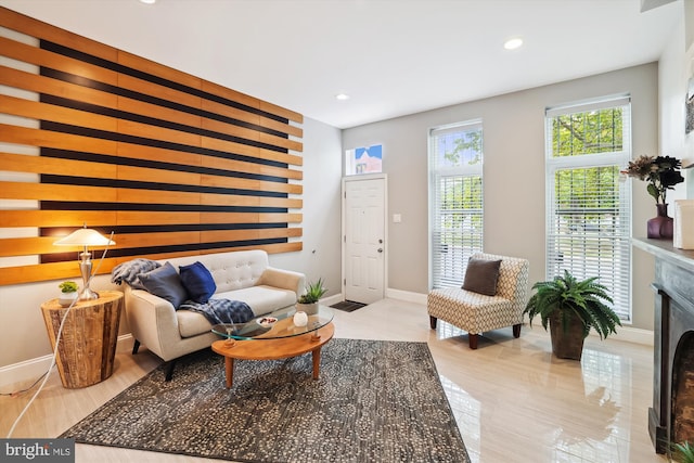 view of living room