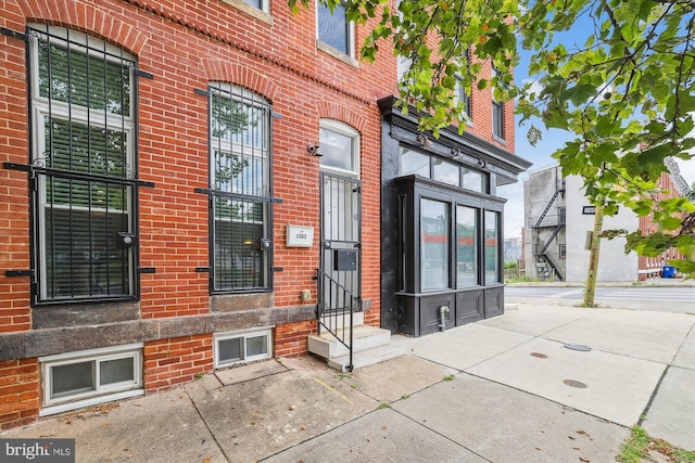 view of entrance to property