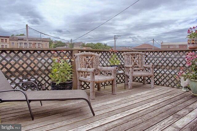 view of deck