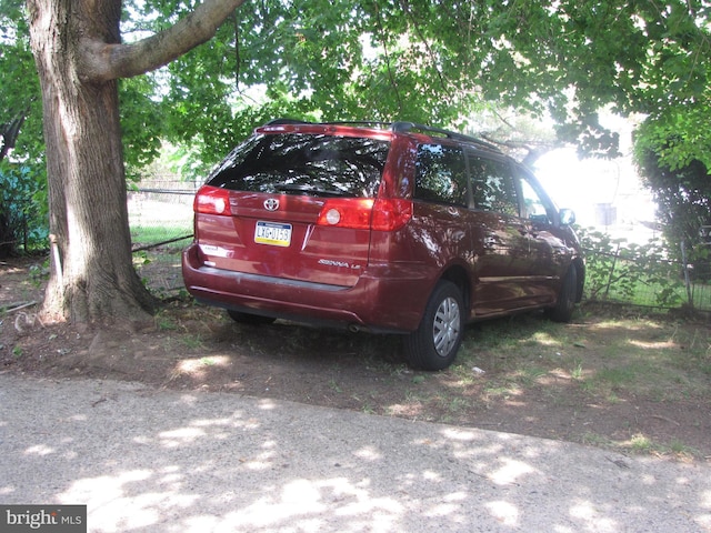 view of vehicle parking