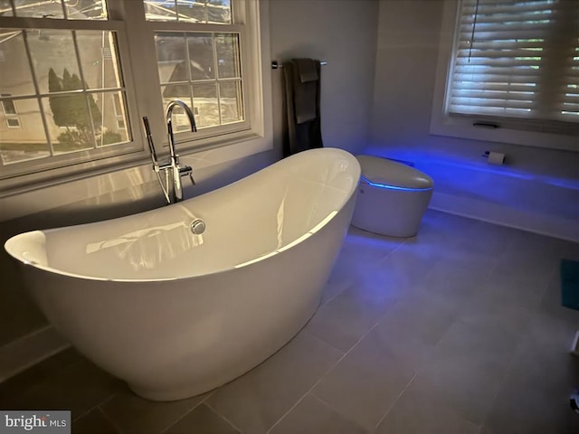 bathroom featuring a bathing tub