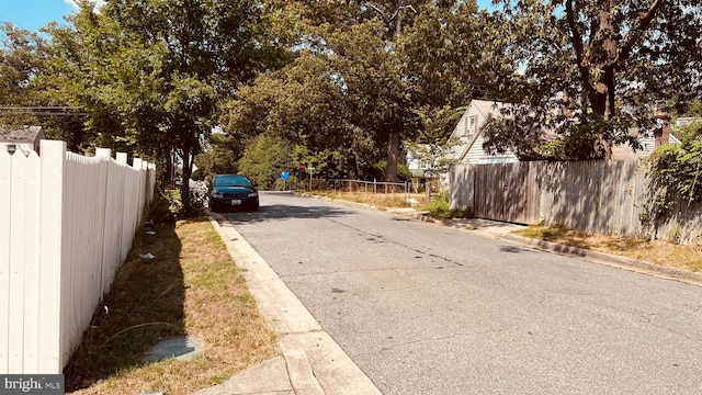 view of street