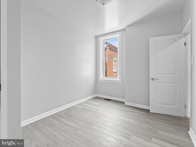 bonus room featuring light wood-type flooring