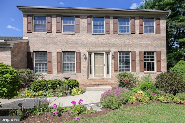 view of colonial-style house