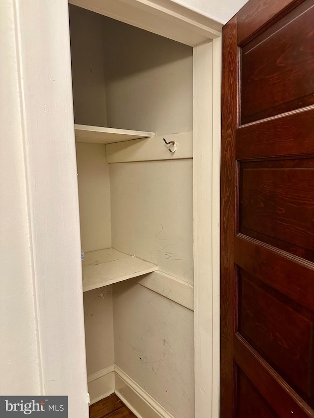 view of closet