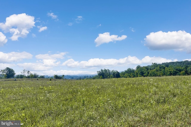 view of nature featuring a rural view