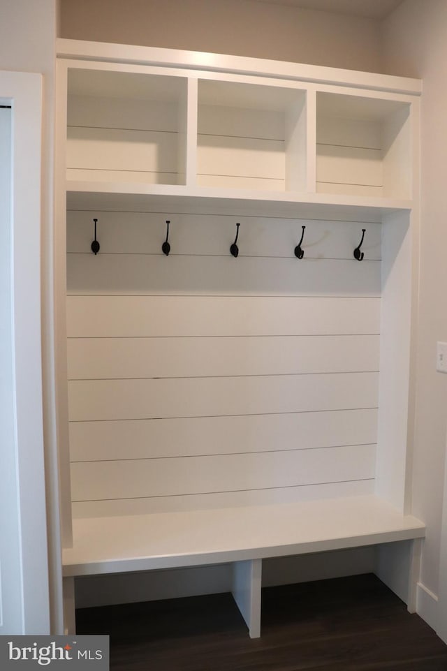 view of mudroom