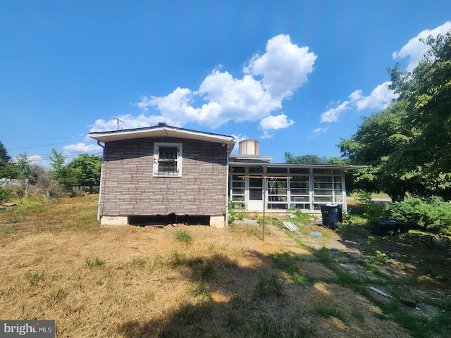 view of home's exterior