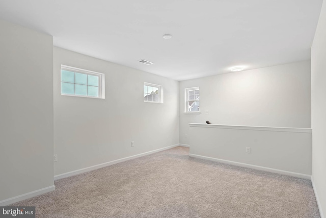 33828 Coldstream St Unit 80, Frankford, DE 19945 - basement with baseboards and carpet flooring