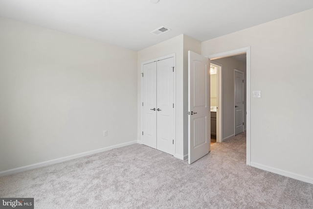 33828 Coldstream St Unit 80, Frankford, DE 19945 - unfurnished bedroom with light colored carpet, baseboards, and a closet