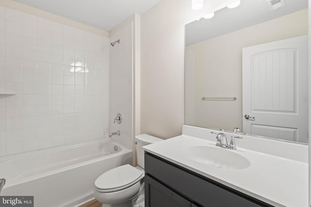 33828 Coldstream St Unit 80, Frankford, DE 19945 - full bath with toilet, washtub / shower combination, and vanity