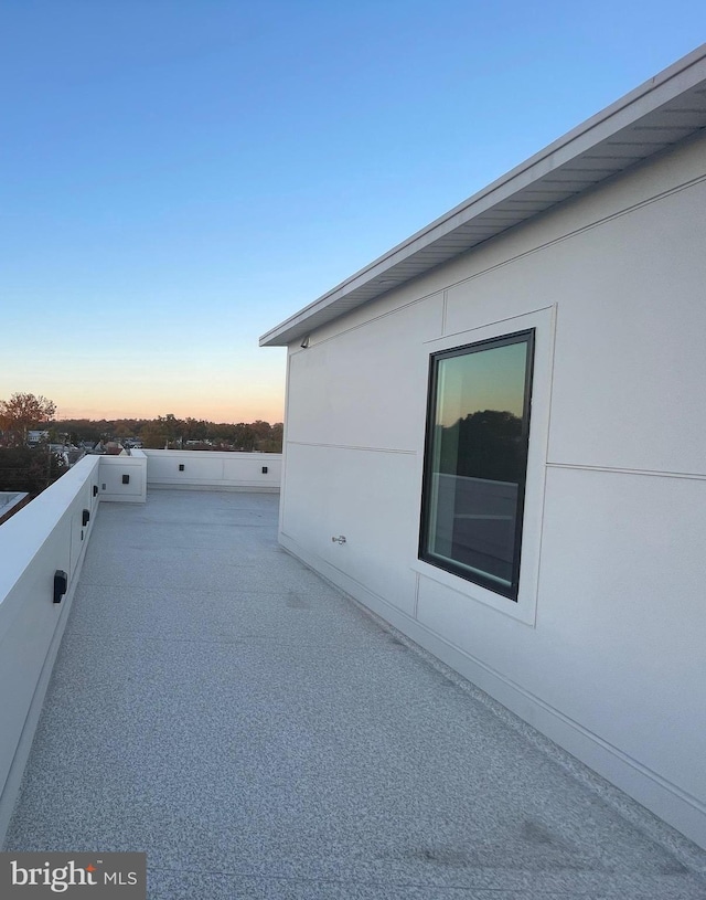 view of property exterior