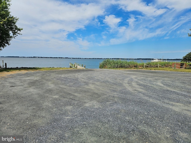 view of water feature