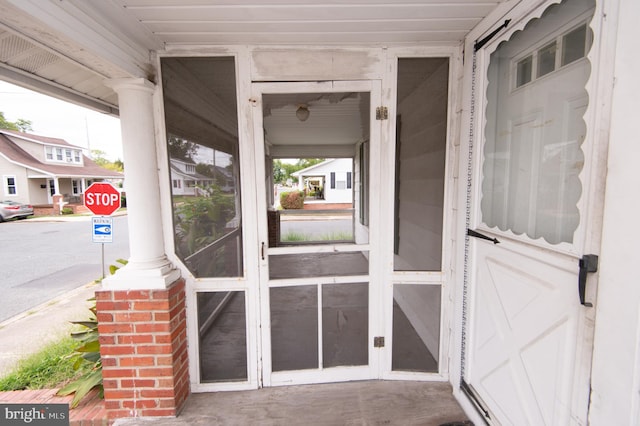 view of property entrance