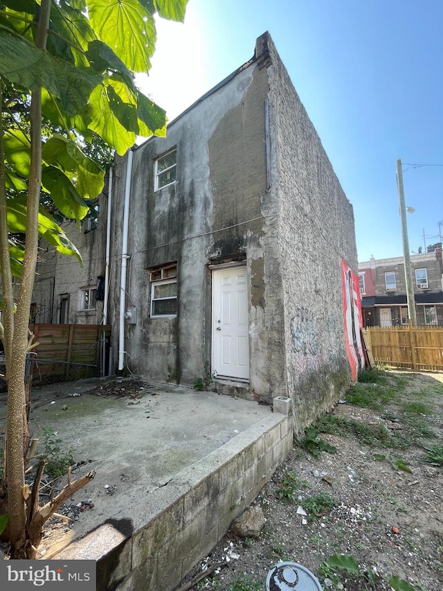 view of rear view of property