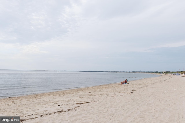 water view featuring a view of the beach